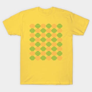 Citrus Fruits' Pattern T-Shirt